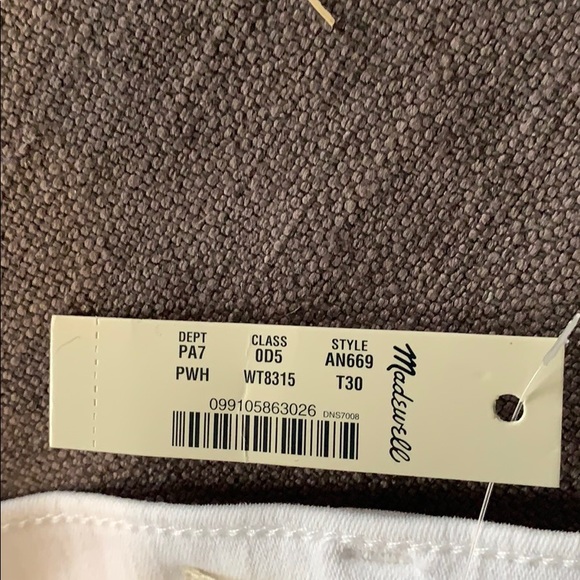 Madewell White Jeans - Picture 7 of 7